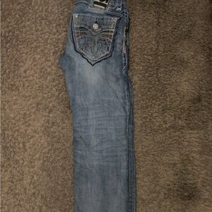 Rock Revival Light Blue Bootcut Jeans